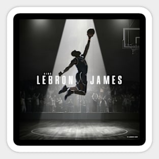 LeBron james Sticker